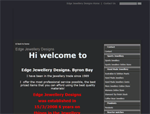 Tablet Screenshot of edgejewellerydesigns.com